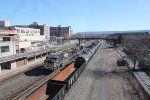 NS 7242 in a helper set heading into Altoona yard